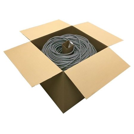 Kable Kontrol Kable Kontrol® - Flame Retardant Polyethylene Split Wire Loom Tubing - 1/4" Inside Diameter - 3,200' Length - Gray FRWL920BSP